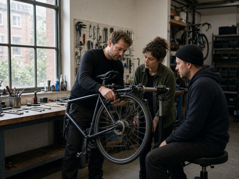 Workshop seat at Sfrenrinut Atelier